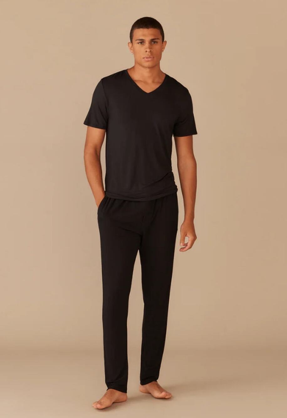 MEUNDIES Men's Modal Lounge Pants XL Black MicroModal NWT
